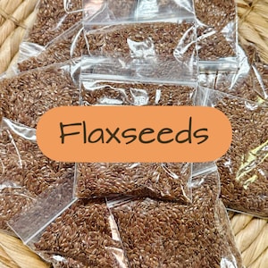 Flax Seeds Herb -  Prosperity, Mental Powers, Increase Psychic Visions and Abilities Witchcraft Hoodoo Voodoo Wicca Pagan Rituals Spells