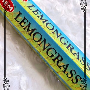 6 Packs of Lemongrass Incense sticks - 13 Crossroads Hoodoo,  Pagan. Witch. Vodou. Rootwork. Occult