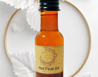 Hot Foot Potion Oil - GTFO, Go Away, Stay Away for Hoodoo, Voodoo, Wicca, Pagan Occult Ritual Spell Candles