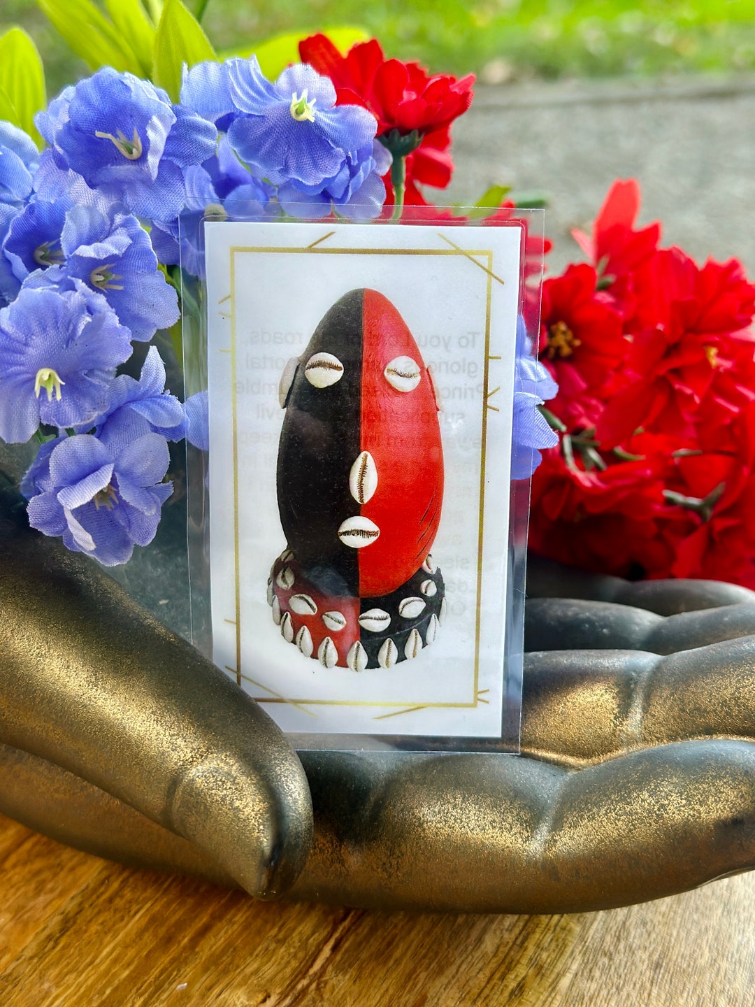 Orisha Elegua Prayer Card Ifa Santeria Hoodoo, Voodoo, Wicca, Pagan