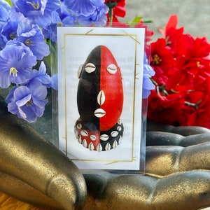 Biglietto di preghiera Orisha Elegua - Ifa Santeria Hoodoo, Voodoo, Wicca, Candele di incantesimi rituali per cerimonie sacre cristiane pagane