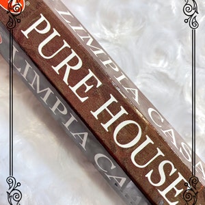 Pure House Räucherstäbchen - 6 Packungen | Hoodoo, Zaubern, Wicca, Pagan - Sscred Rose & Root