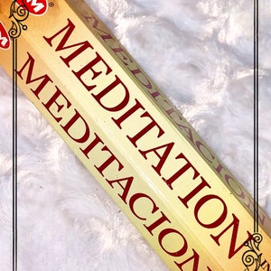 6 Packs of Meditation Incense sticks - 13 Crossroads Hoodoo,  Pagan. Witch. Vodou. Rootwork. Occult