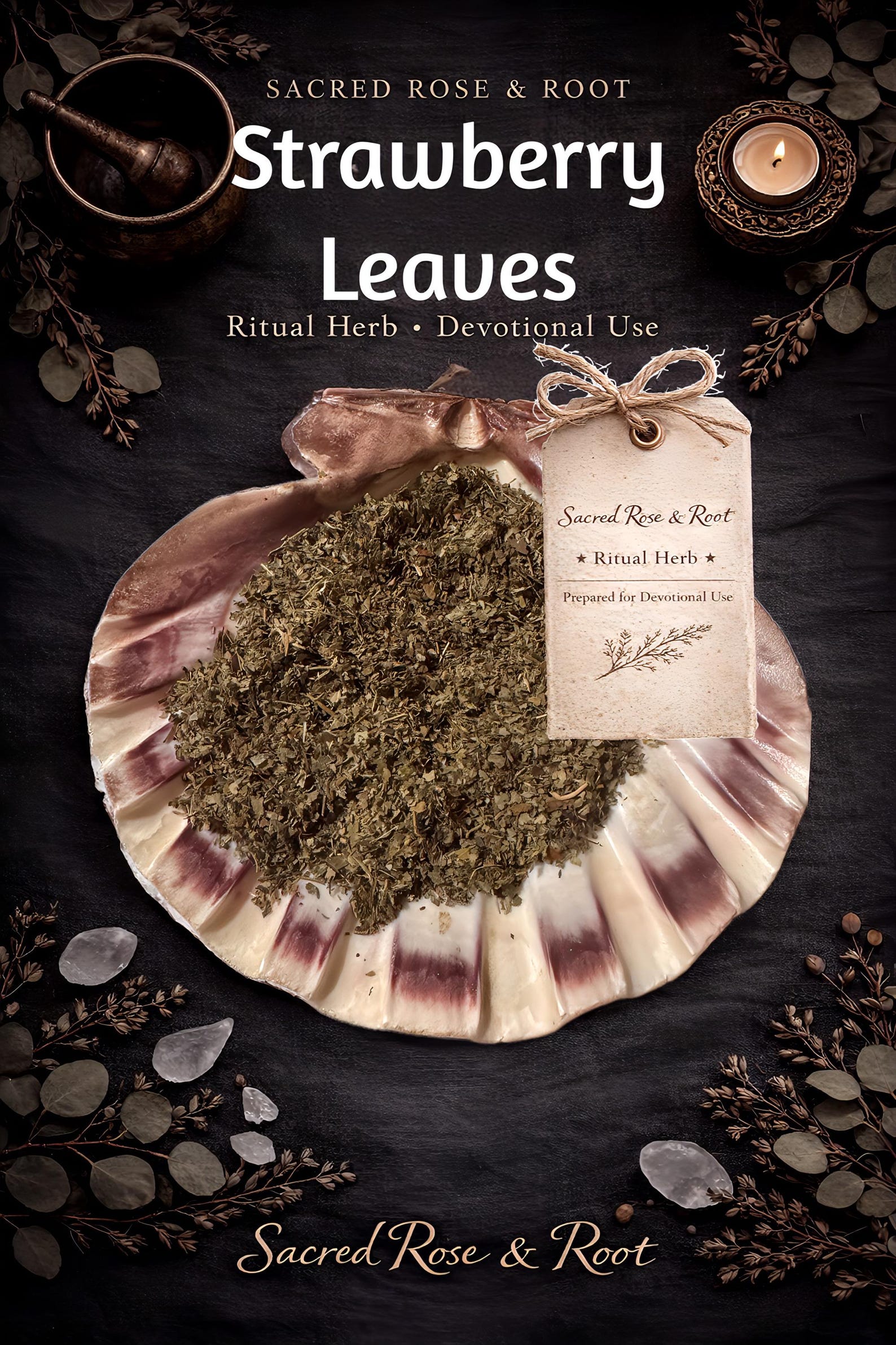 Strawberry Rizz Ritual Green Strawberry Leaf โ Love โข Luck โข Feminine Harmony โ Ritual Herb | Sacred ...