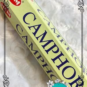 6 Packs of Camphor Incense sticks - 13 Crossroads Hoodoo,  Pagan. Witch. Vodou. Rootwork. Occult