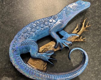 Lagarto para colgar en la pared
