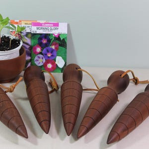 Dibber, Wood Dibber, Hand Turned
