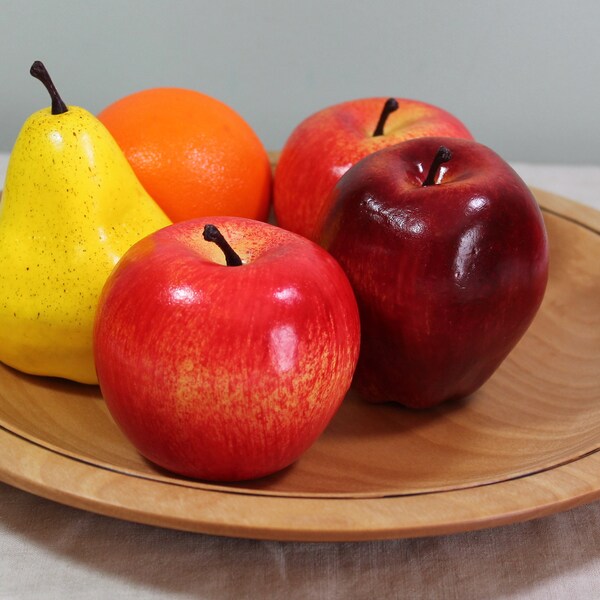 Hand Turned Wood Plate Etsy hand-turned-wood-plate-etsy