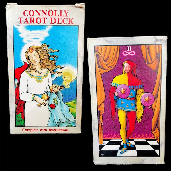 Jeu de tarot Connolly vintage des années 1990