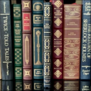 La letra escarlata de Nathaniel Hawthorne – Biblioteca Internacional de Coleccionistas, Libro de tapa dura vintage