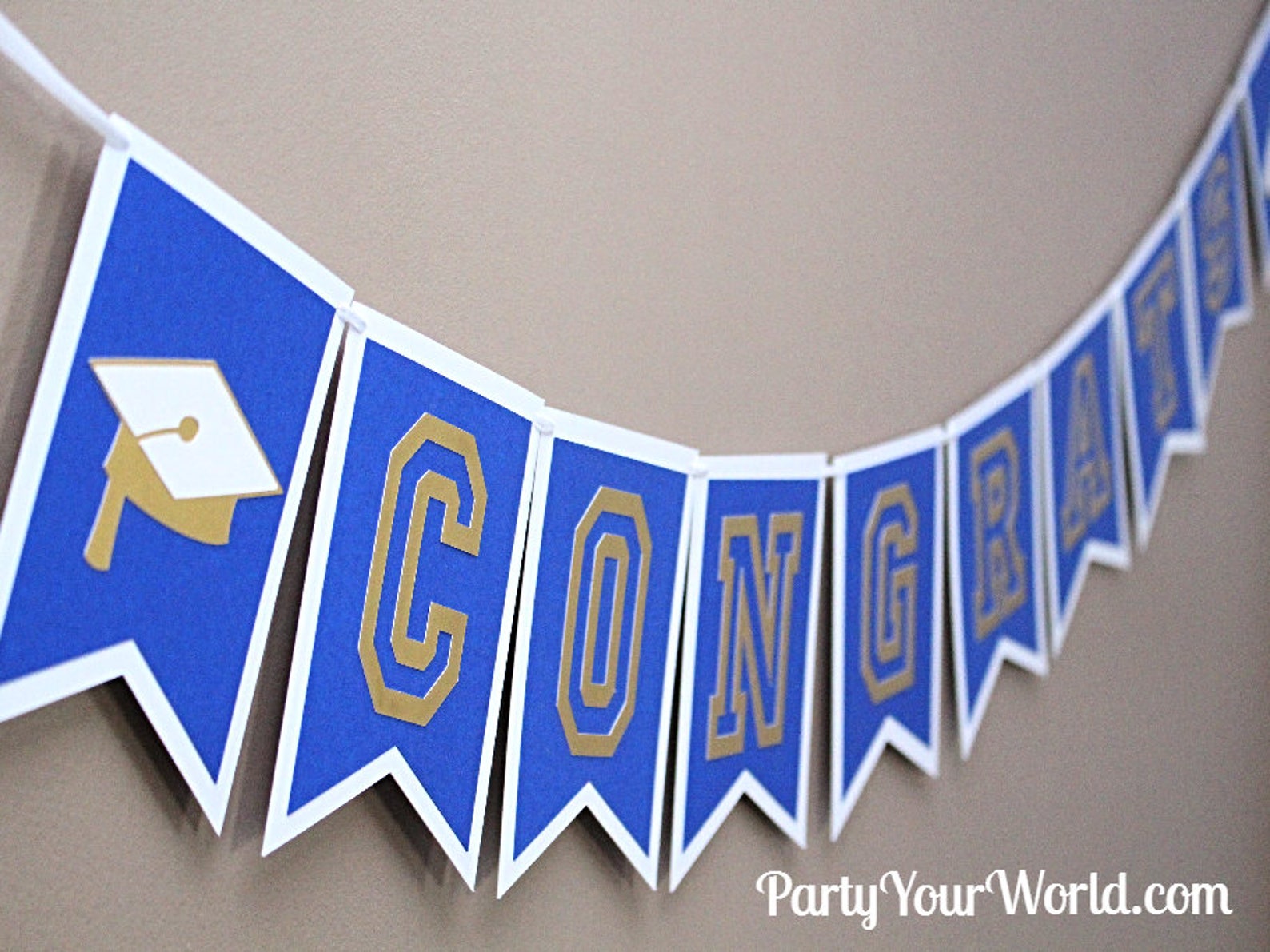Custom Graduation Banner Congrats Grad Banner College/ High Etsy