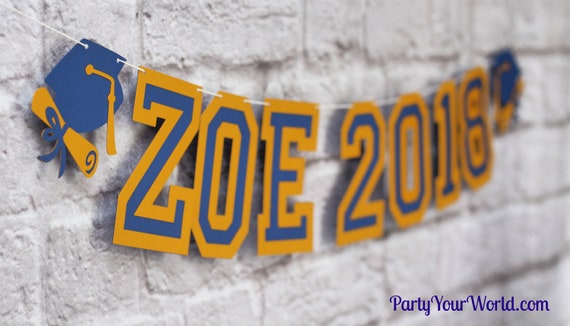 Graduation Banner Custom Grad Banner College High School