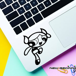 Disney Decal POWERPUFF GIRL Decal Laptop Stickers, Laptop Decal, Macbook Decal, Car Decal, Vinyl Decal