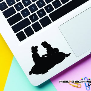 Disney Decal Jazmin Laptop Stickers, Laptop Decal, Macbook Decal, Car Decal, Vinyl Decal