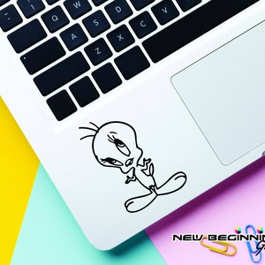Disney Decal Tweety  Laptop Stickers, Laptop Decal, Macbook Decal, Car Decal, Vinyl Decal