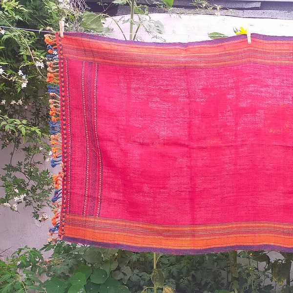 Handloom Desi Wool (Indian Wool) Shawls, Throws Or Table Cloth