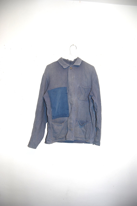 Vintage French Chore Jacket With Patch フレンチヴィンテージ
