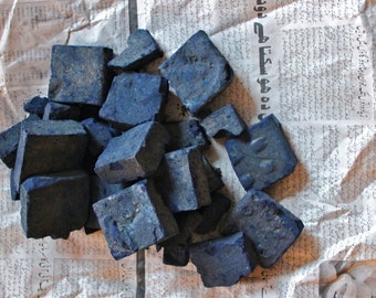 Natural Organic Ethically Sourced, Indigo Cake From Tamil Nadu. Dye, Pigment Or Ink 100g