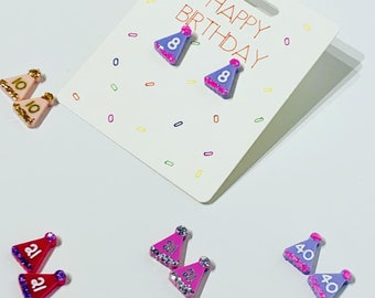 Party Hat Earrings