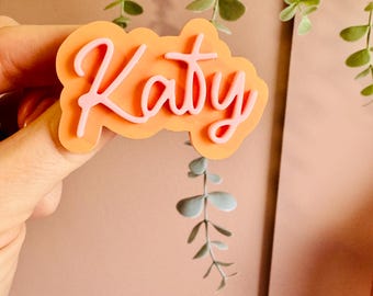 3D Name Badge
