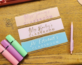 Teacher Classroom Sign