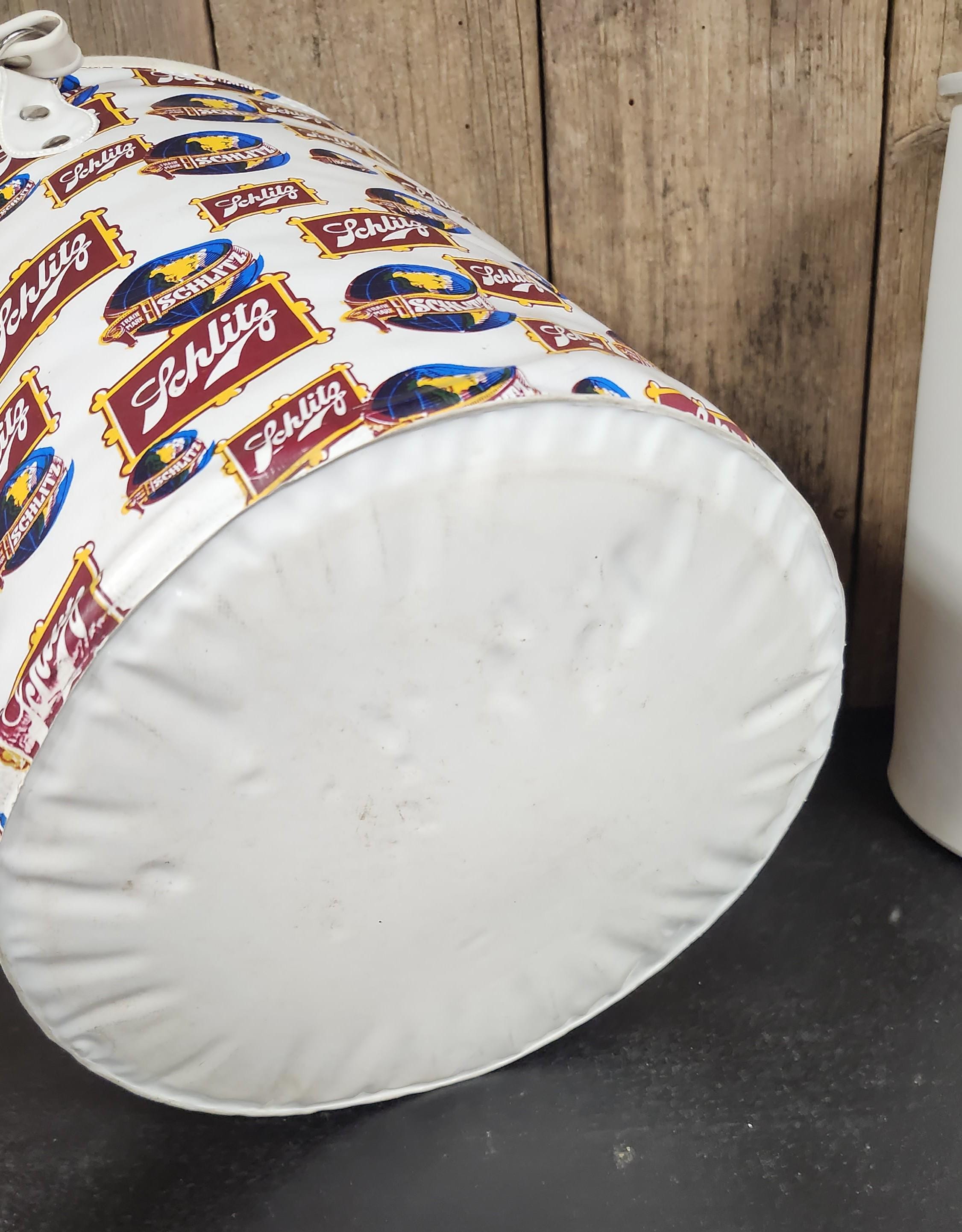 Vintage Schlitz Beer Cooler: Vinyl Cooler With Plastic Insert - Etsy
