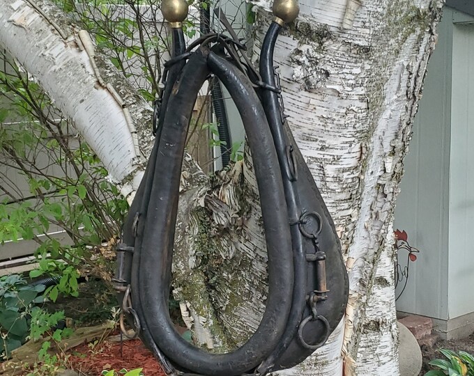 Horse Collar and Hames, Old Horse Collar, Old Hames, Antique Horse