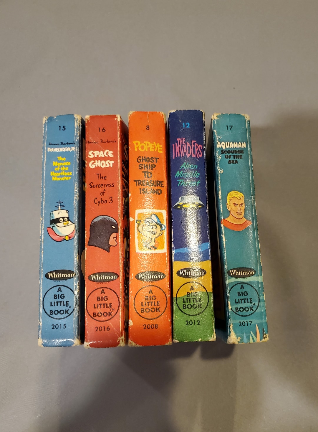 Big Little Books, Set of 5 Whitman Big Little Books, A Big Little Book