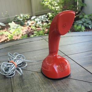 Markus Ericofon エリコフォン 1960s ヴィンテージ Vintage Red Ericofon Phone, Cobra Rotary Dial Phone, Rotary Phone