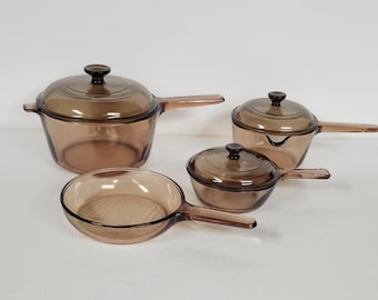 Corning Ware Amber Visions 7 Piece Set