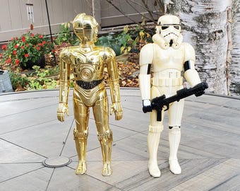 Vintage Star Wars Large 12 Inch C-3PO Action Figure in Box by