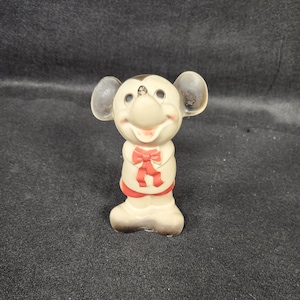 Vintage 1950&#39;s Rubber Mickey Mouse Squeak Toy, Vintage Toy, Vintage Squeak Toy, Collectible Toys, Vintage Disney