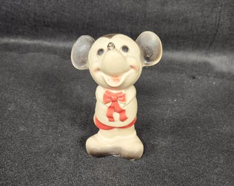 Vintage 1950's Rubber Mickey Mouse Squeak Toy, Vintage Toy, Vintage Squeak Toy, Collectible Toys, Vintage Disney