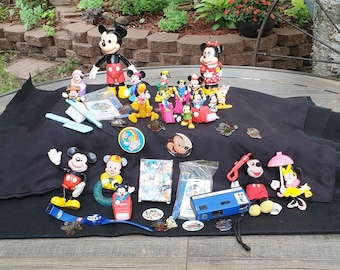 Over 40 Mickey Mouse, Disney Collectibles, Mickey Mouse, Minnie Mouse, Mickey Mouse Collectibles, Mini Mouse Collecibles