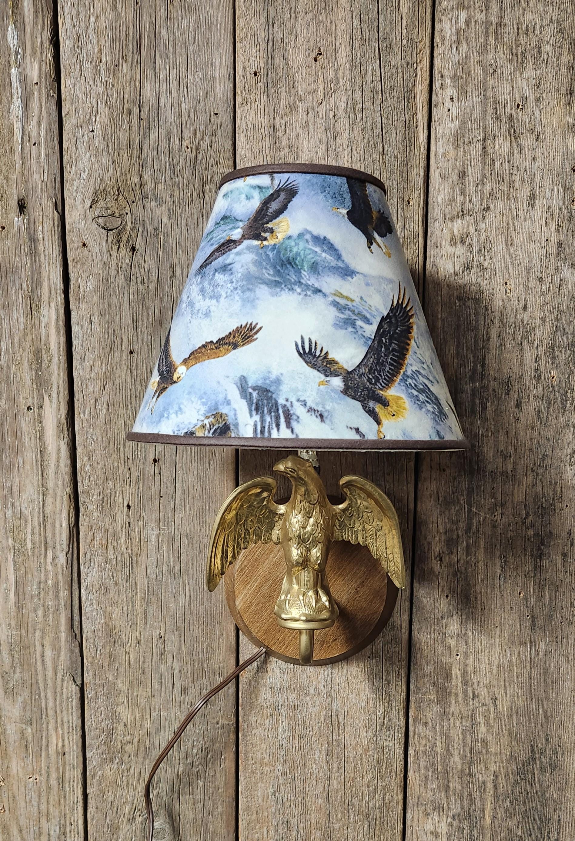 Vintage Eagle Light Fixture - Etsy