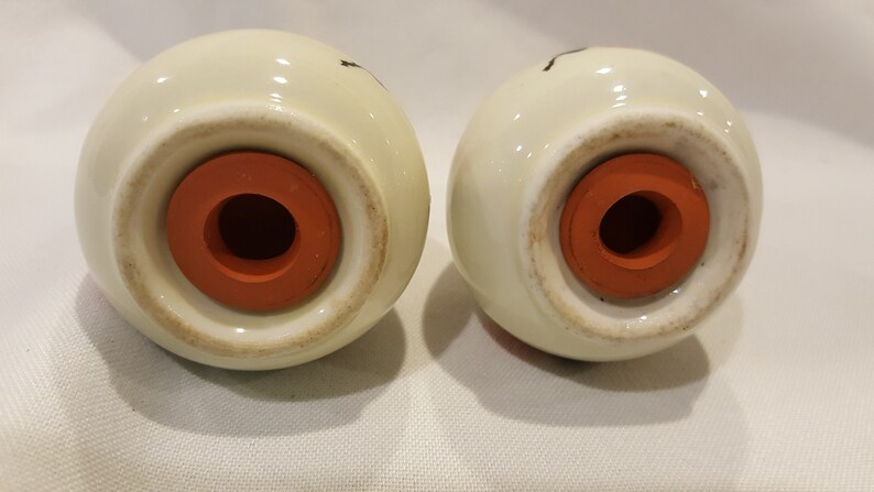 Hall China Red Poppy Teardrop Salt and Pepper