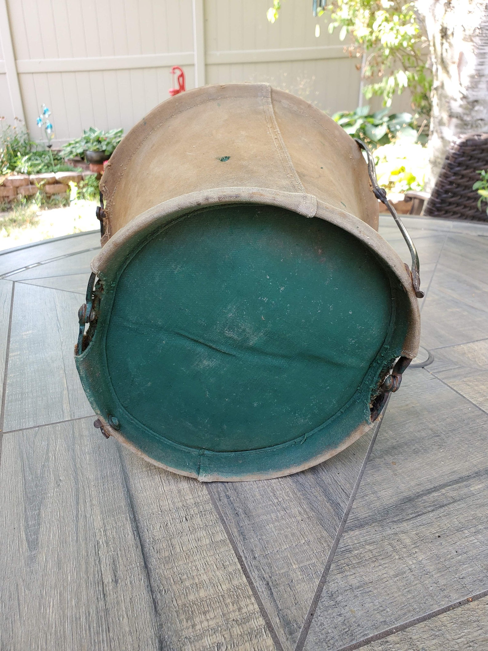 Minnow Bucket Water Bucket Collapsible Bucket Canvas Bucket Etsy