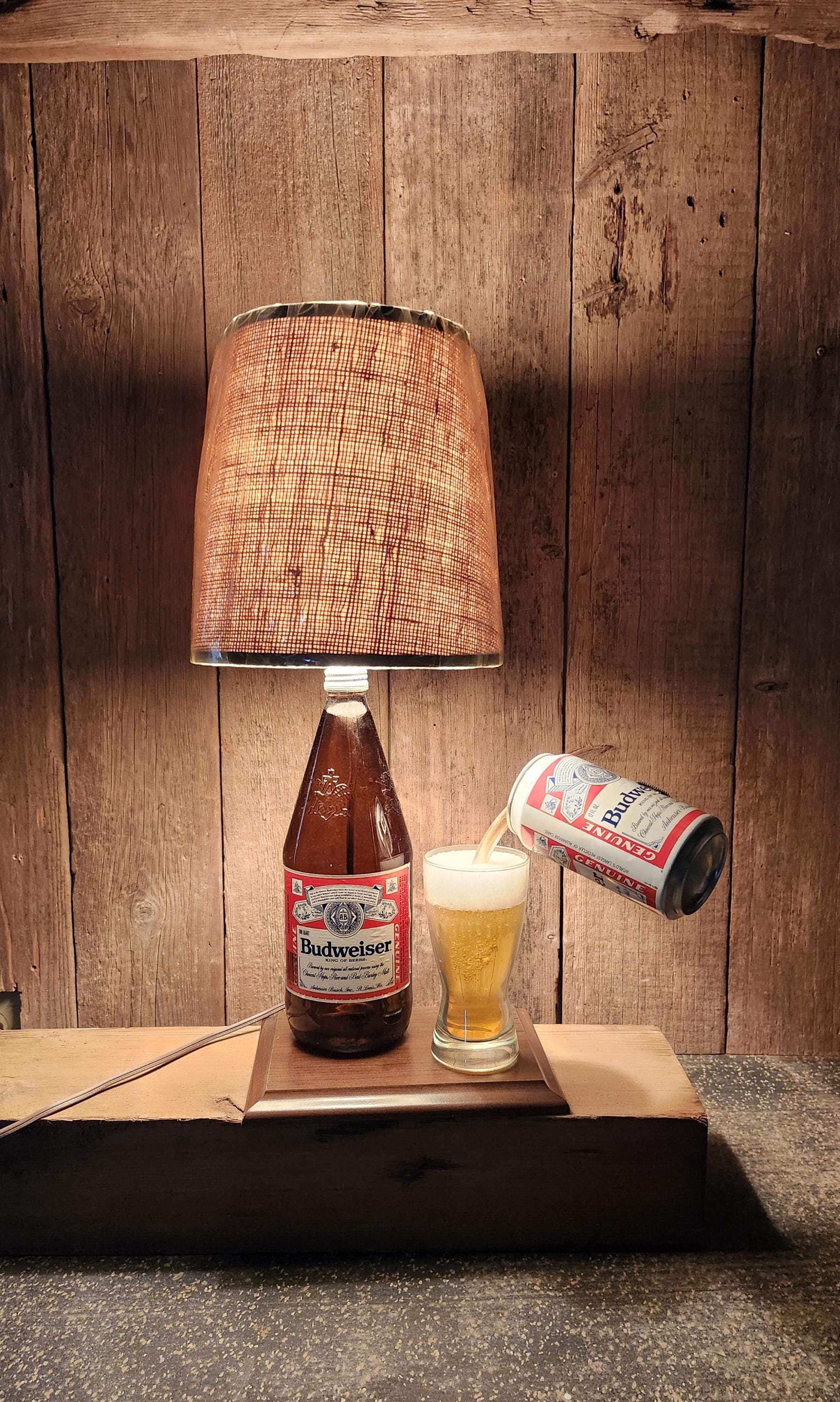 Vintage Beer Lamp - Etsy