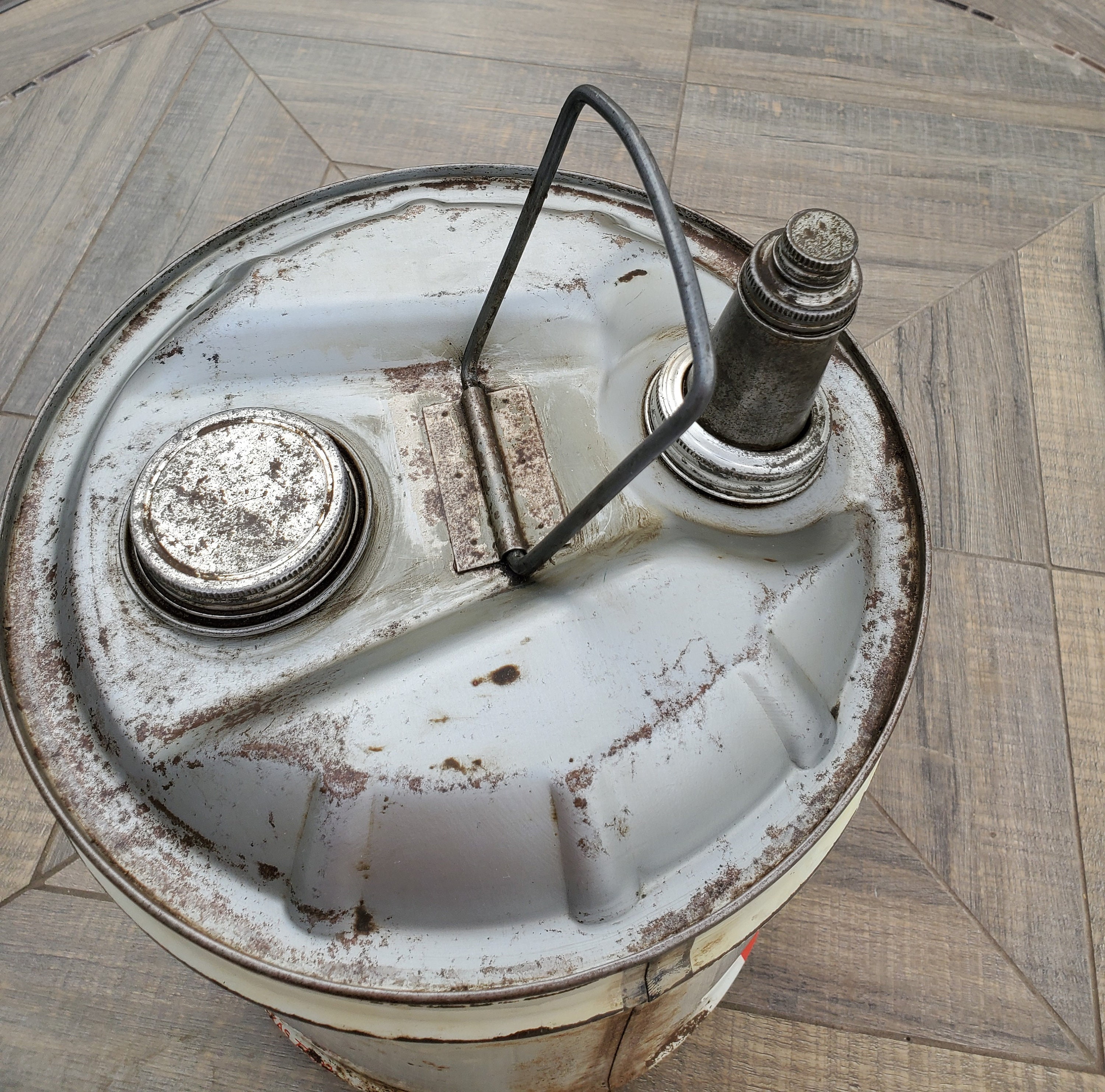 Conoco Oil Can, Conoco Super Motor Oil 5 Gallon Can, Vintage