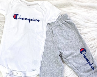 champion infant sweatsuit