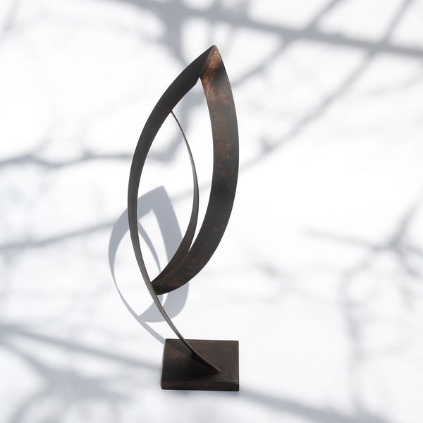 Metal Sculpture Indoor Etsy