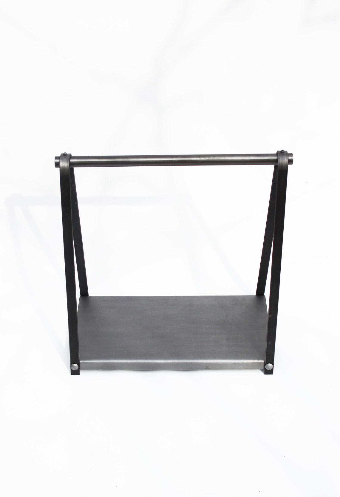 Metal Firewood Rack Indoor Log Carrier Modern Log Holder Fire Etsy