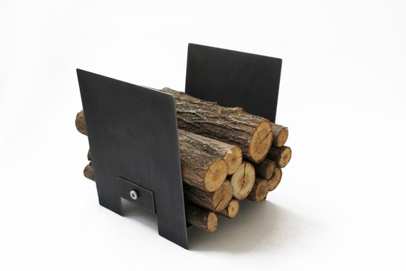 Buy Small Firewood Rack Log Holder Modern Firewood Holder Fire Online in  India - Etsy