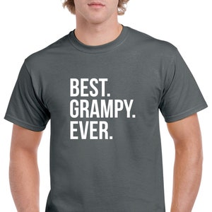 Best Grampy Ever Shirt, Grampy Gift, Grampy Tshirt, Father&#39;s Day Gift for Grampy, Grampy Christmas Gift, New Grampy Tee, Grandpa Gift