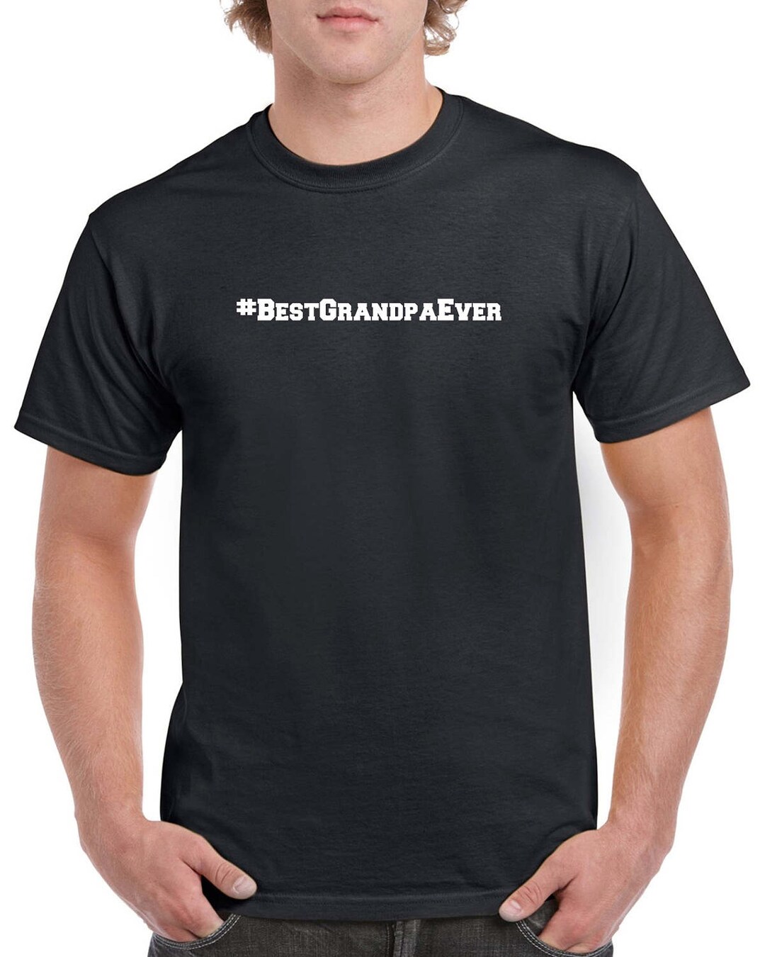 Best Grandpa Ever Shirt bestgrandpaever Tshirt Gift for Grandpa - Etsy