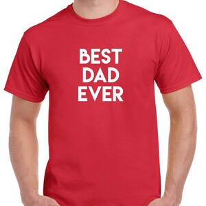 Best Dad Ever Shirt Gift for Dad Fathers Day Gift Bild 2