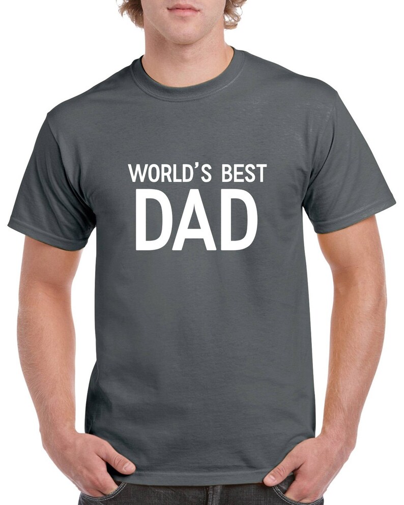 Best Dad Shirt
 World s Best Dad Shirt Dad Tshirt Gift for Dad Etsy