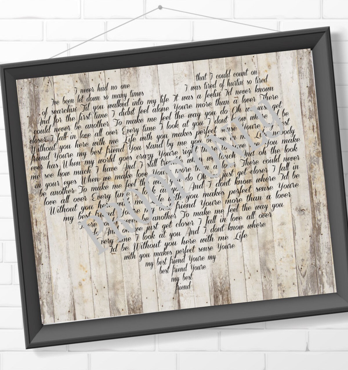 My Best Friend by Tim McGraw Song Lyrics Wedding Song Lyrics Etsy