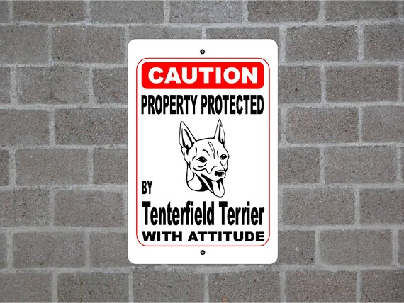 Animal Collectables Tenterfield Terrier Street Sign High Quality Aluminu Collectables Ubi Uz