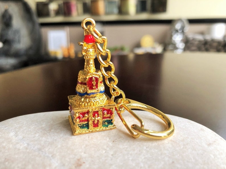 Amulet for Wealth Luck Feng Shui Charm,Treasure Chest CharmKey-Chain,Key Chain for men,key chain for woman Amulet for Money